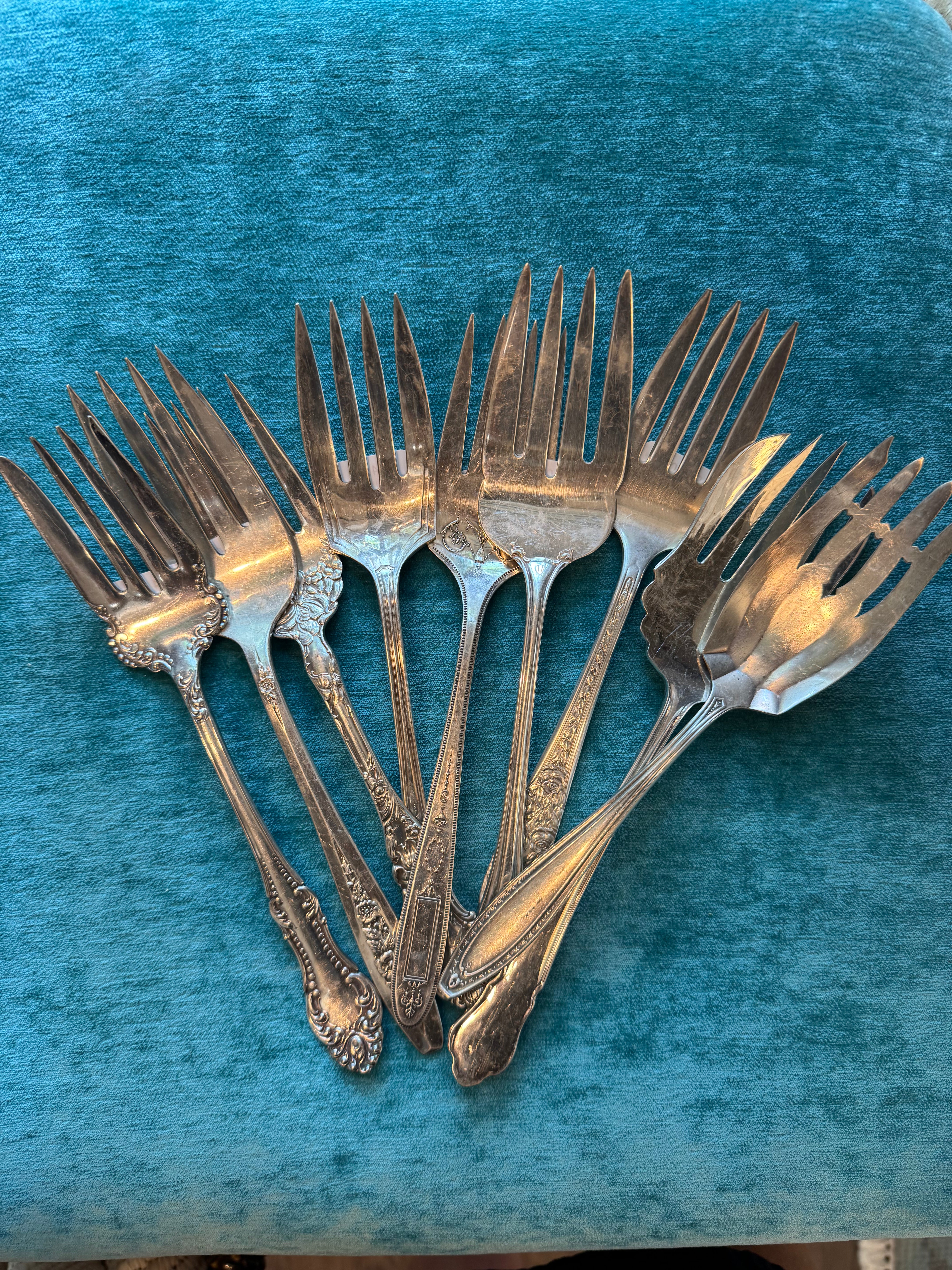 Silver Plated Meat Fork