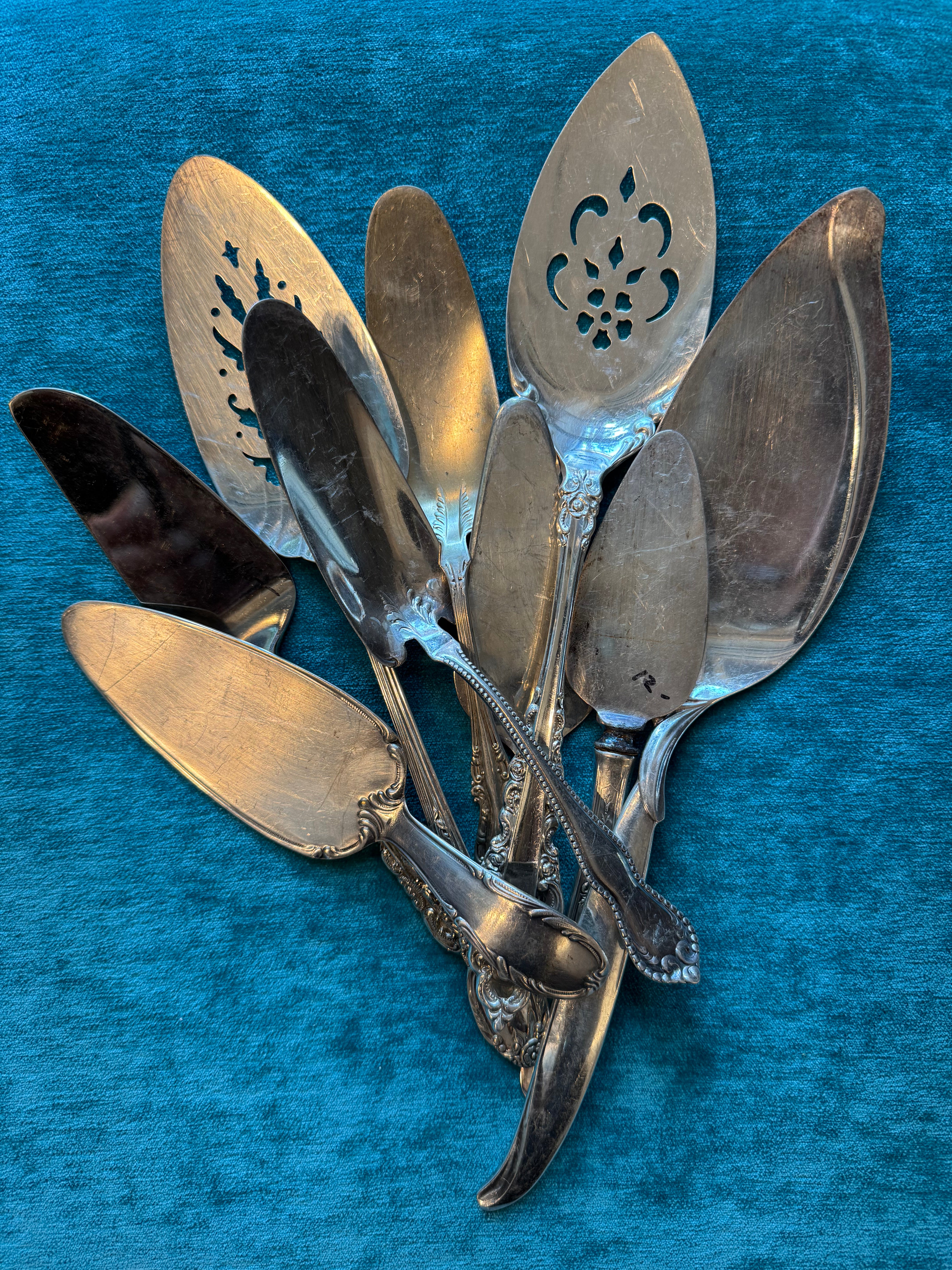 Silver Plated Dessert Serving Pieces