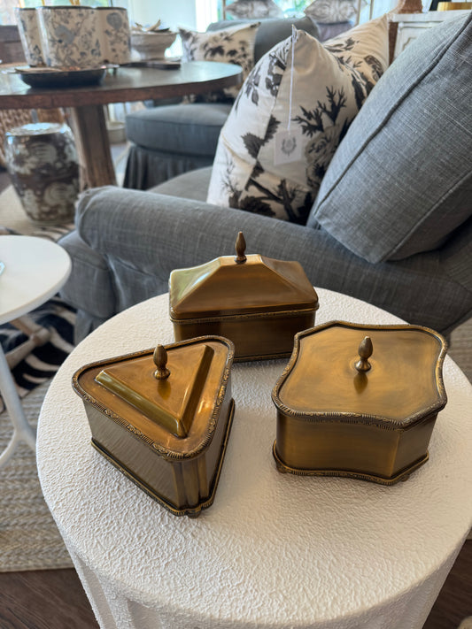 Brass Escritoire Box