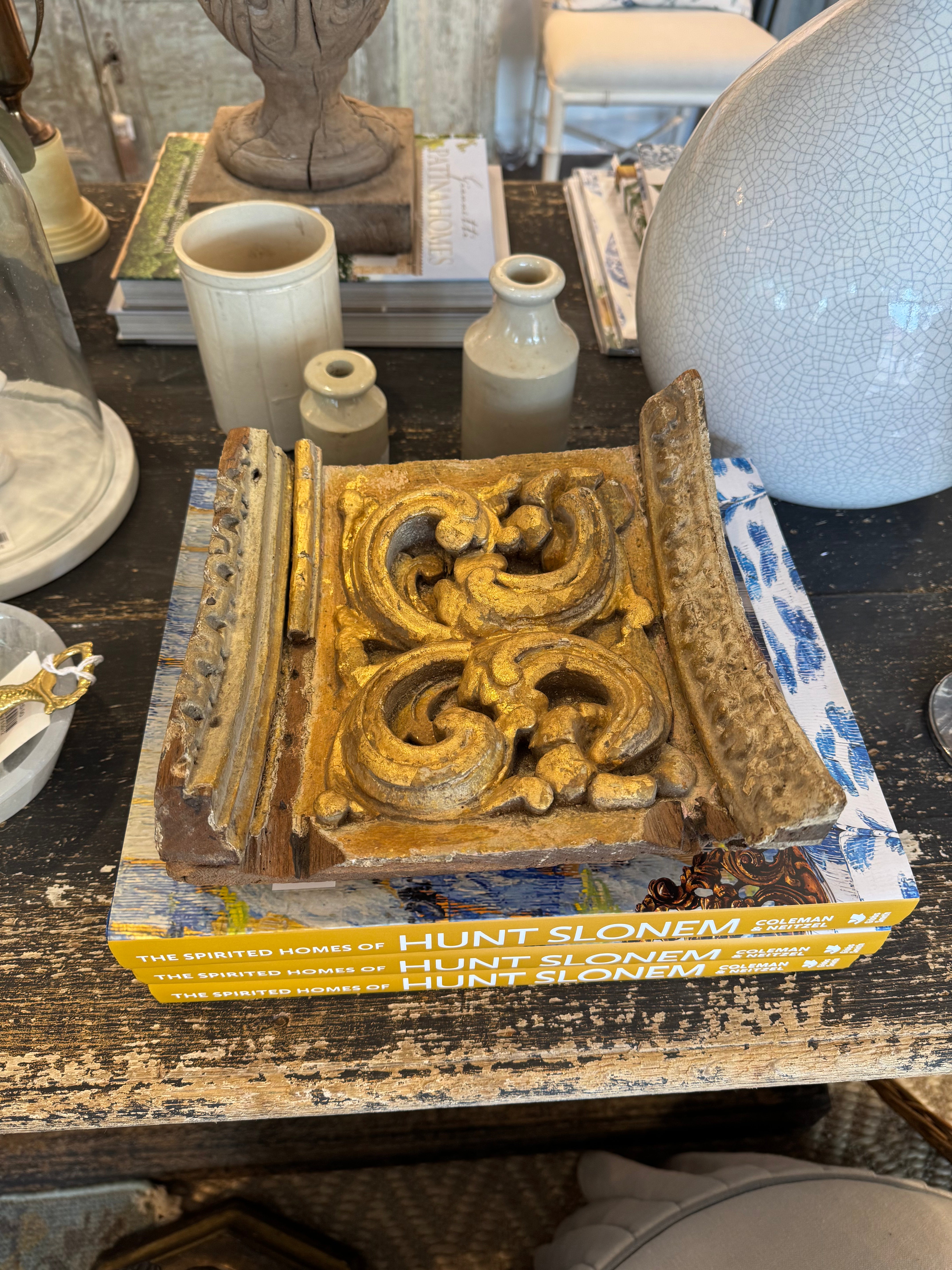 18th Century Gilded Fragment