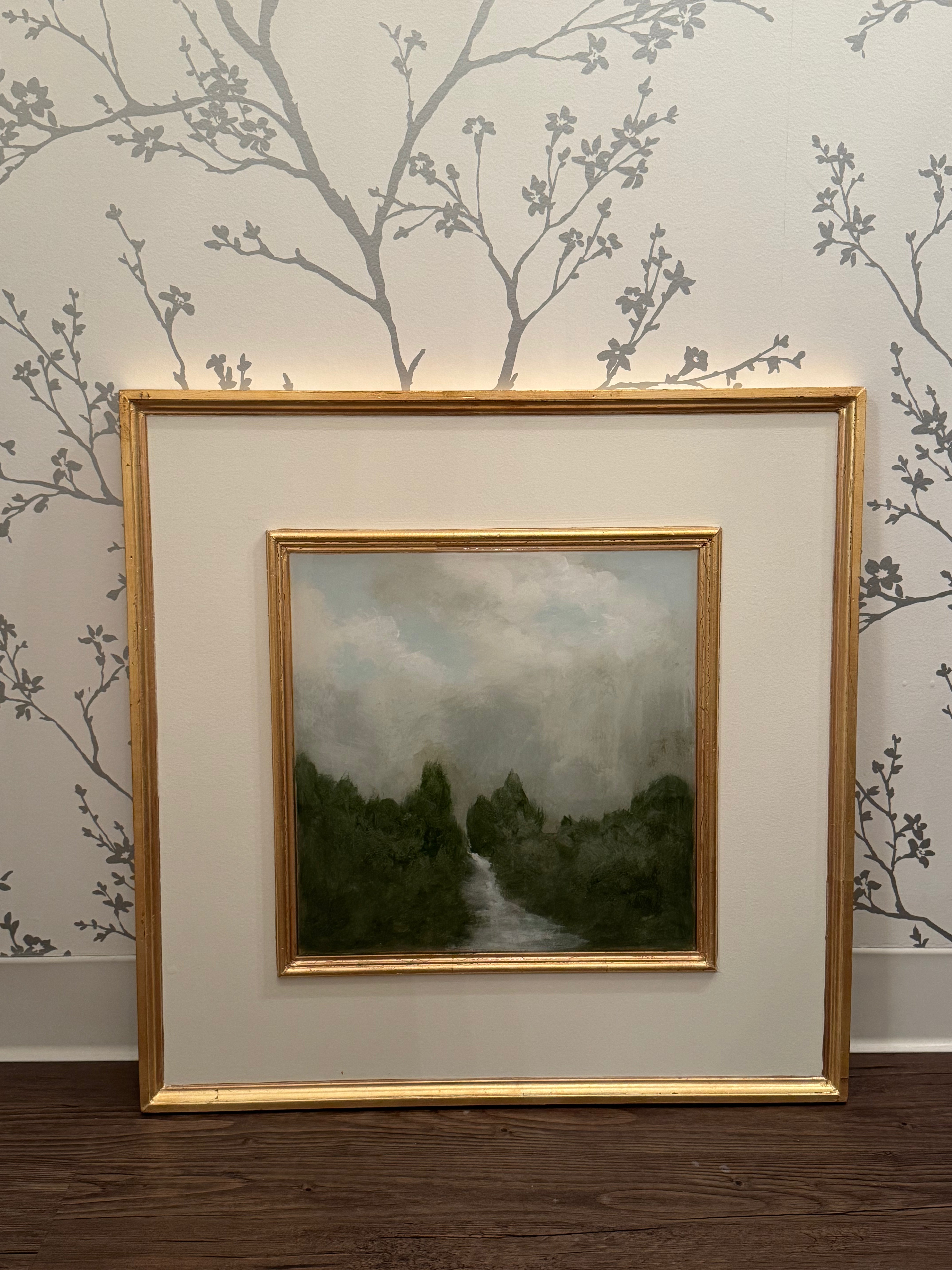 Tapestry in Acrylic Landscape Painting