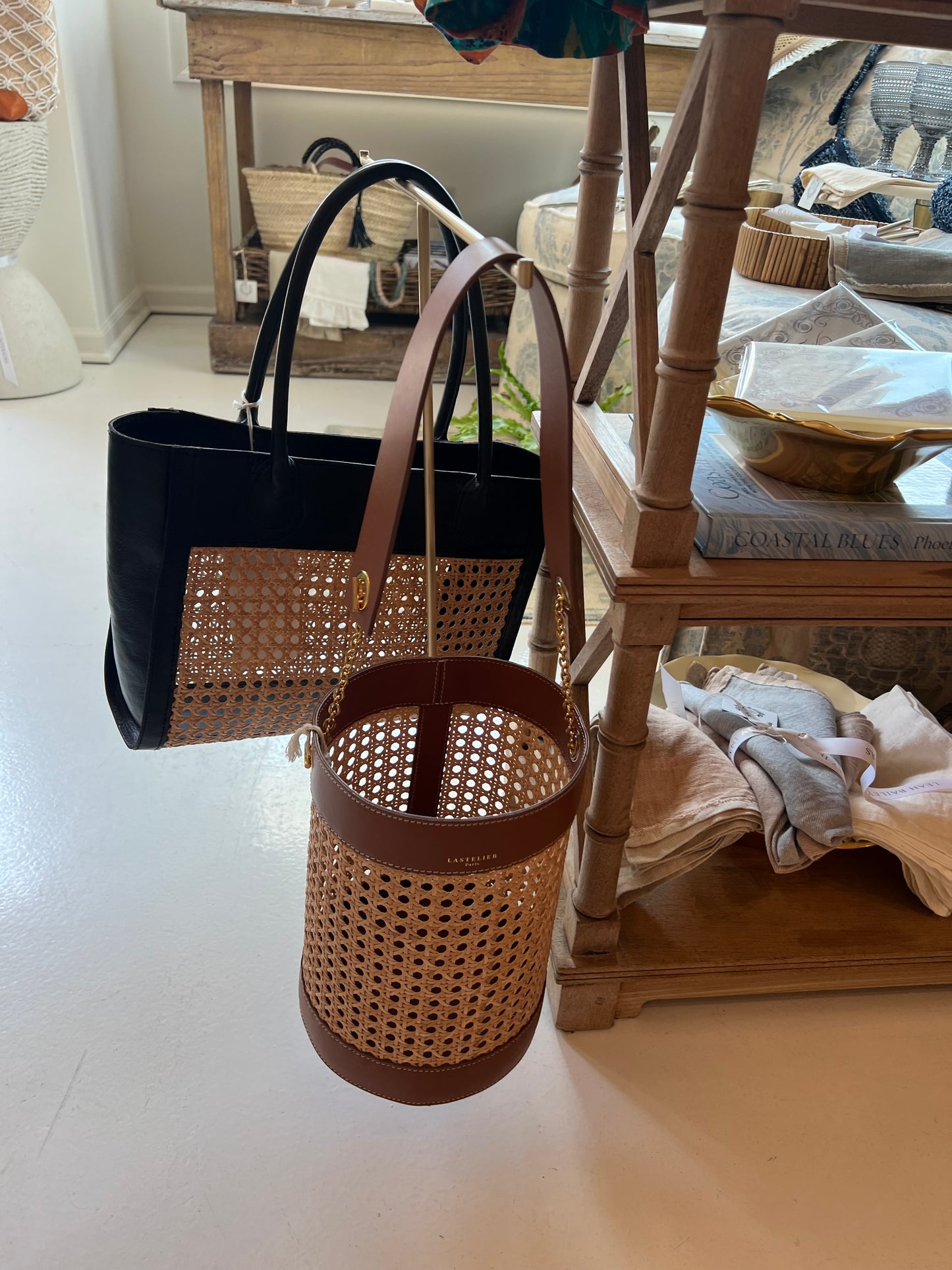 Cannes Rattan Straw Bag