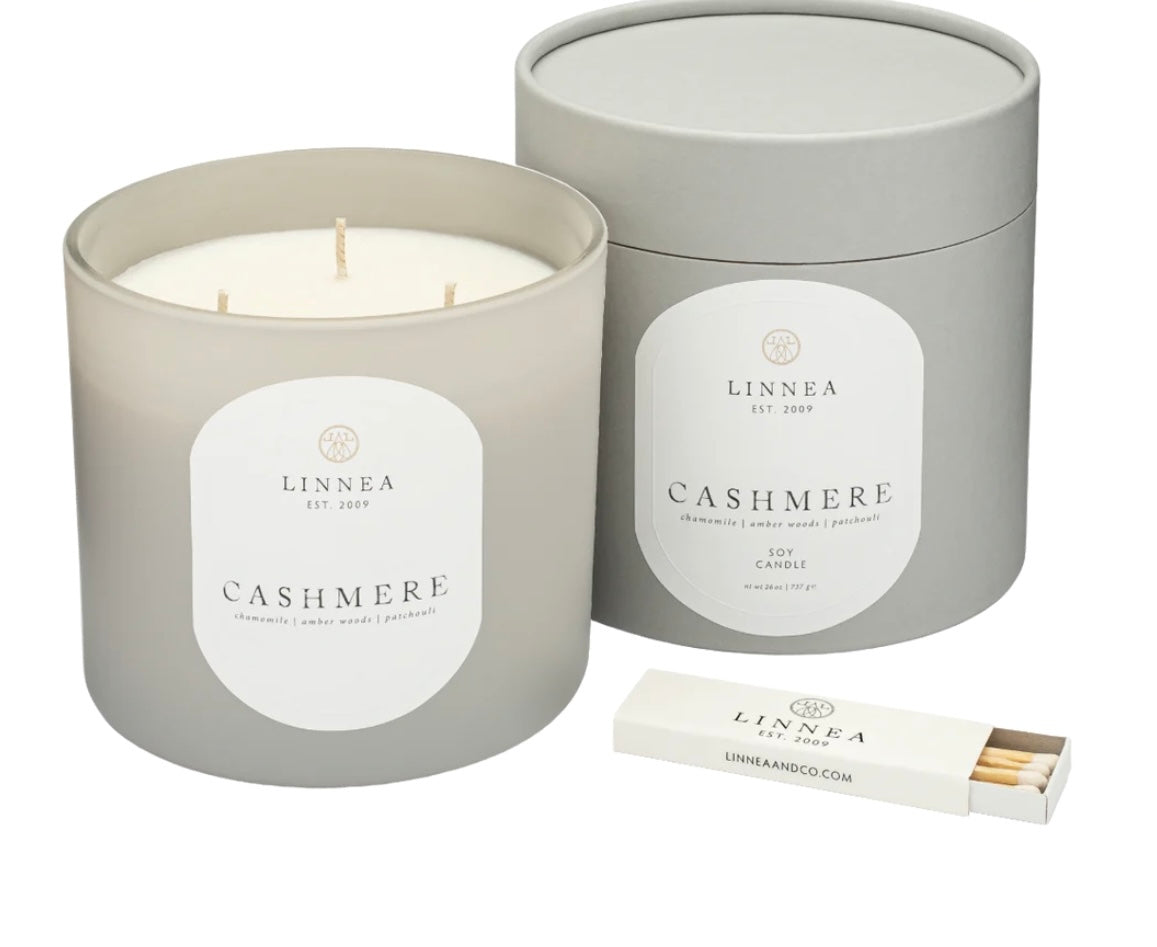 Cashmere Grande 3-Wick Candle