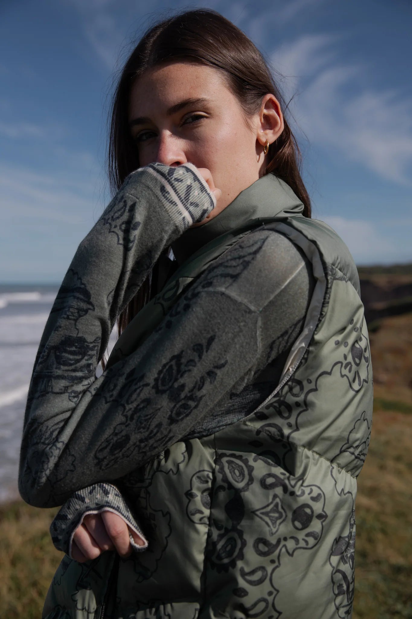 Italian Coast Green Vest