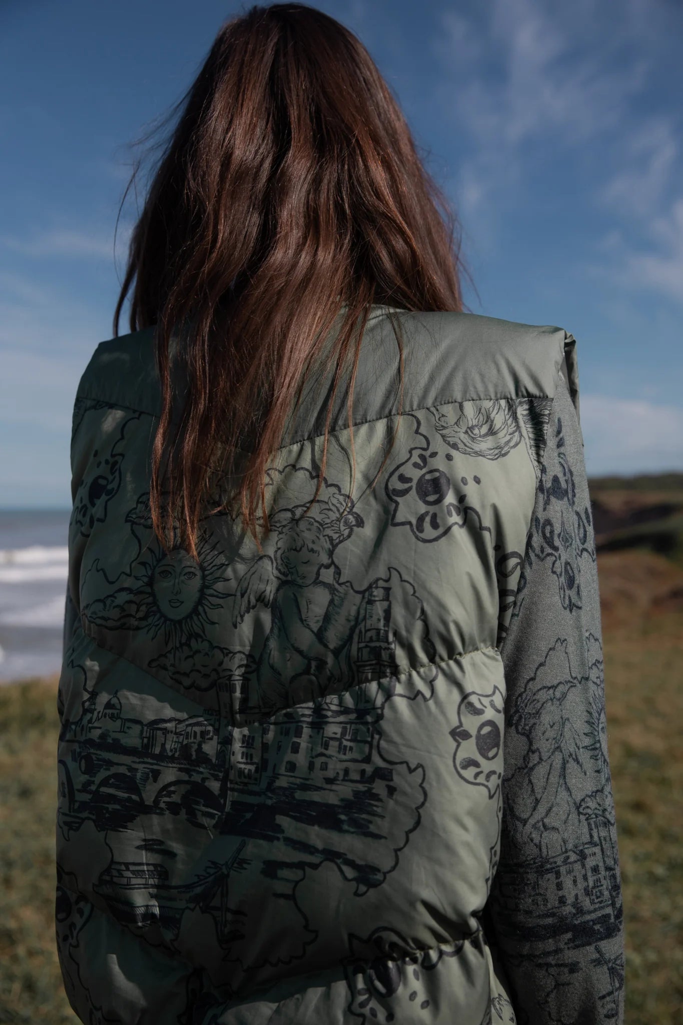 Italian Coast Green Vest