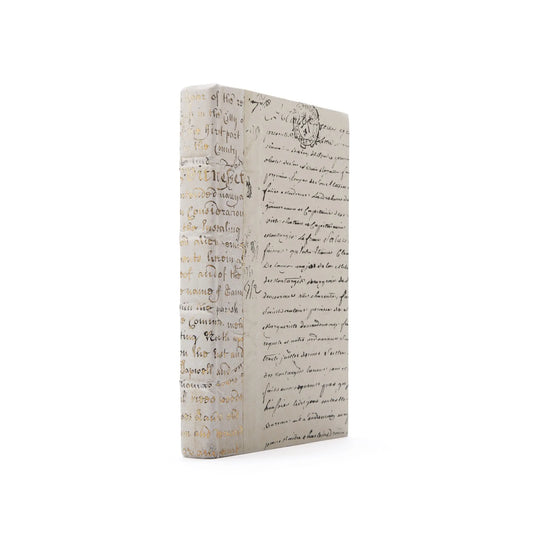 Ivory Script Gold Leaf Books