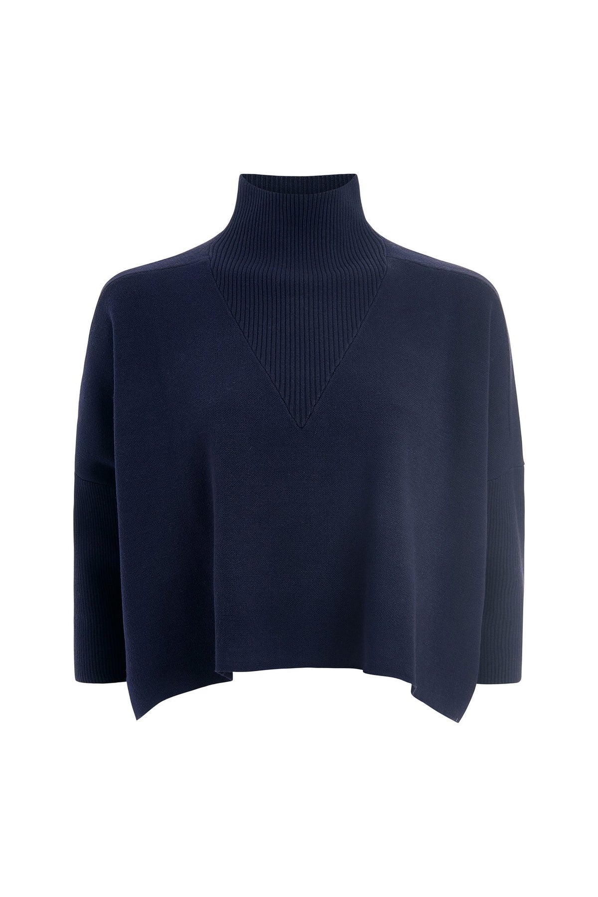 Claudie Popover in Navy