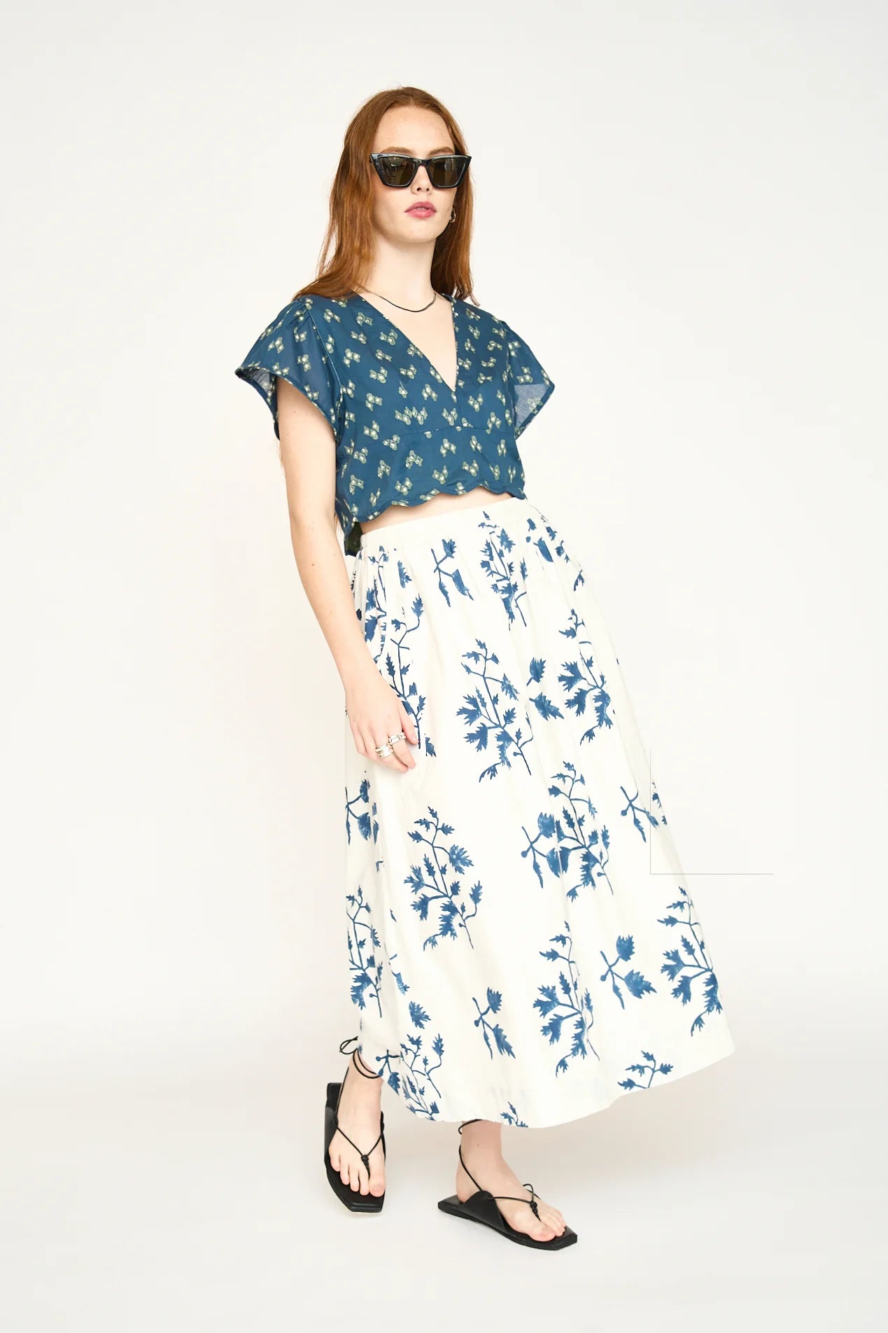 Verona Skirt in Summer Fig
