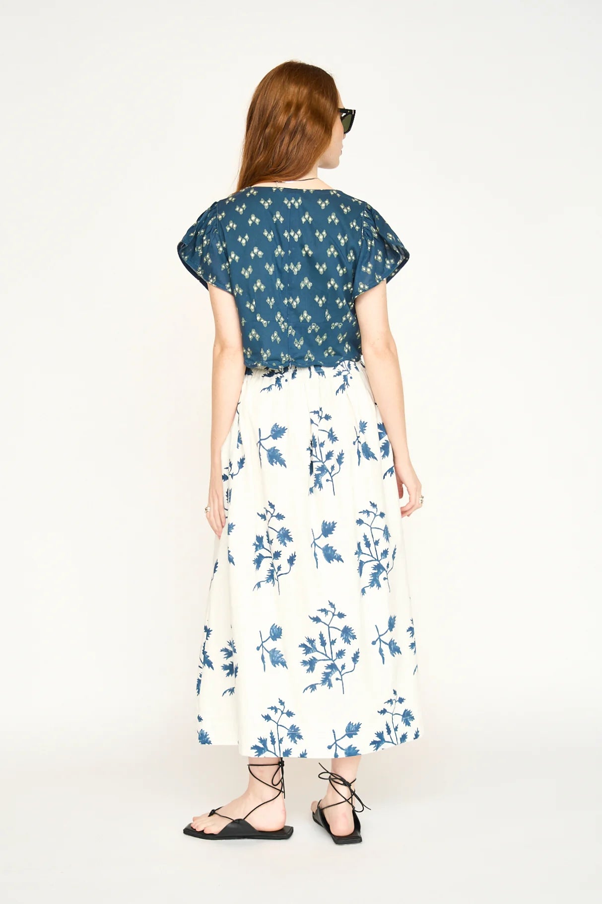 Verona Skirt in Summer Fig