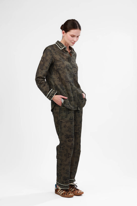 Italian Coast Green Pant