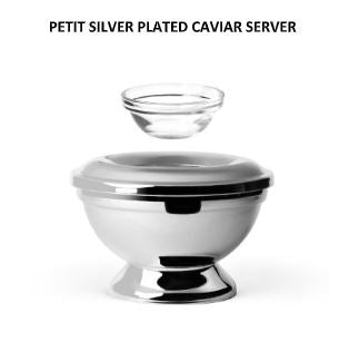 Sterling Silver Caviar Server