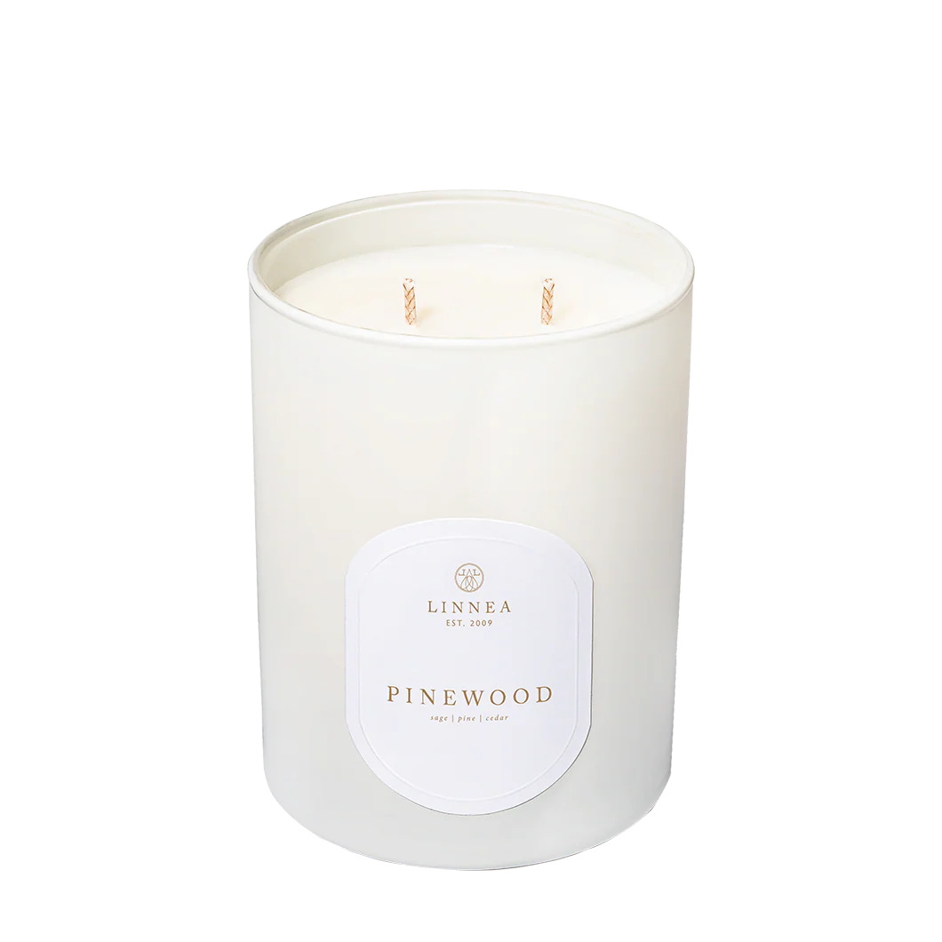 Pinewood Large Candle