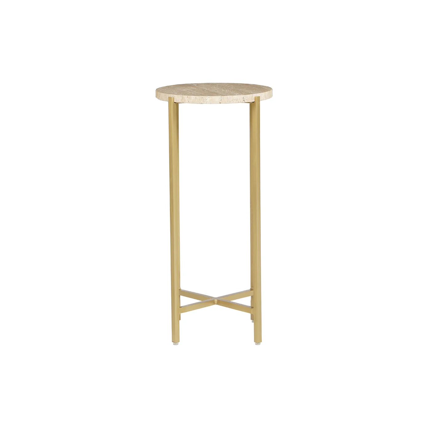 Travertine Drink Table