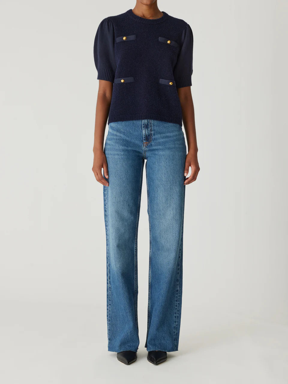 Boucle Texture Lady Top