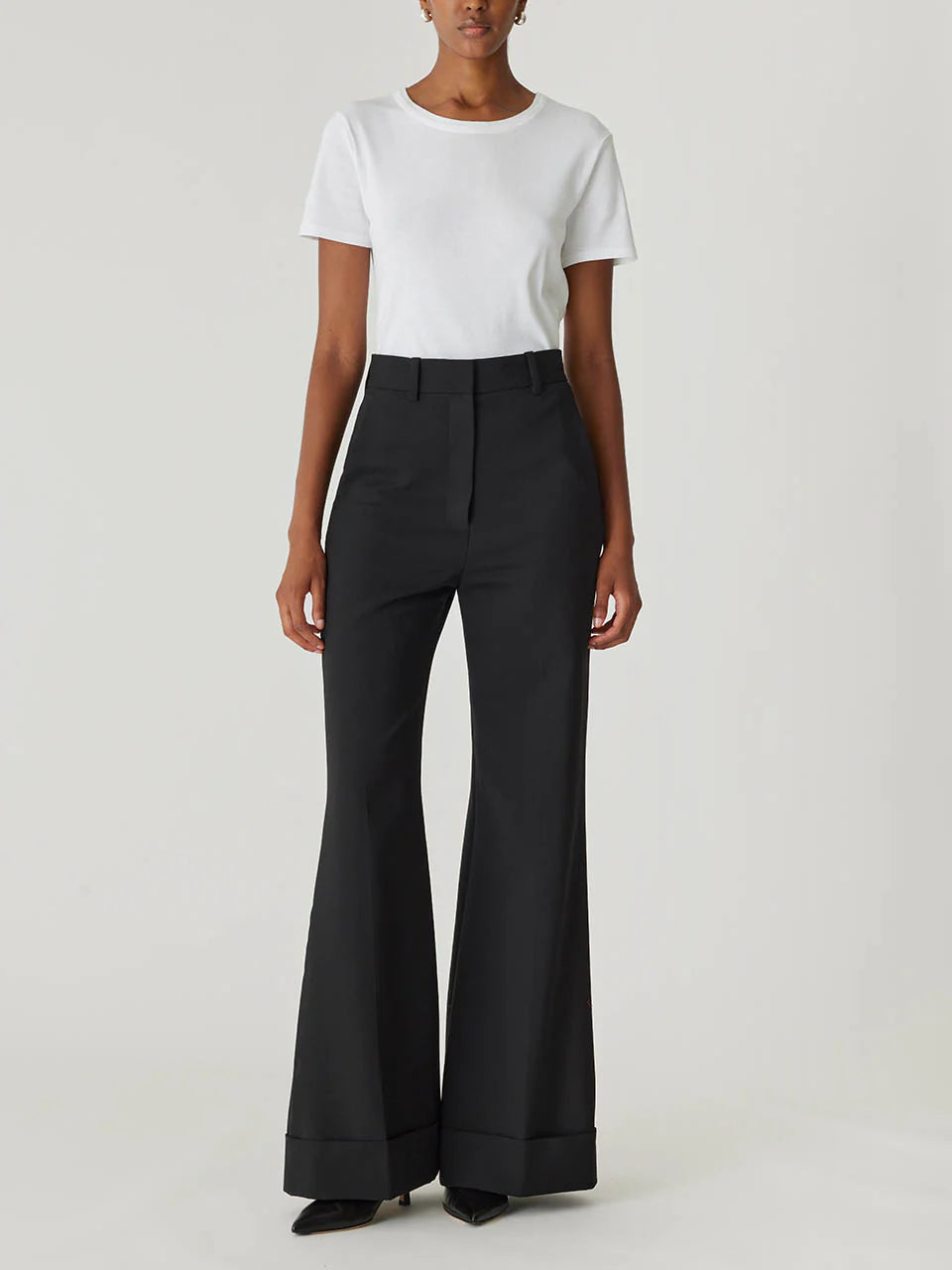 Refined Suiting Wide-Leg Trouser