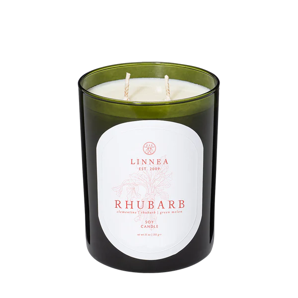 Rhubarb 2 Wick Candle