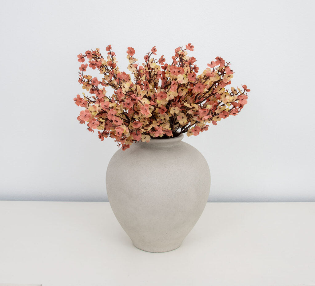 Round Grey Jar