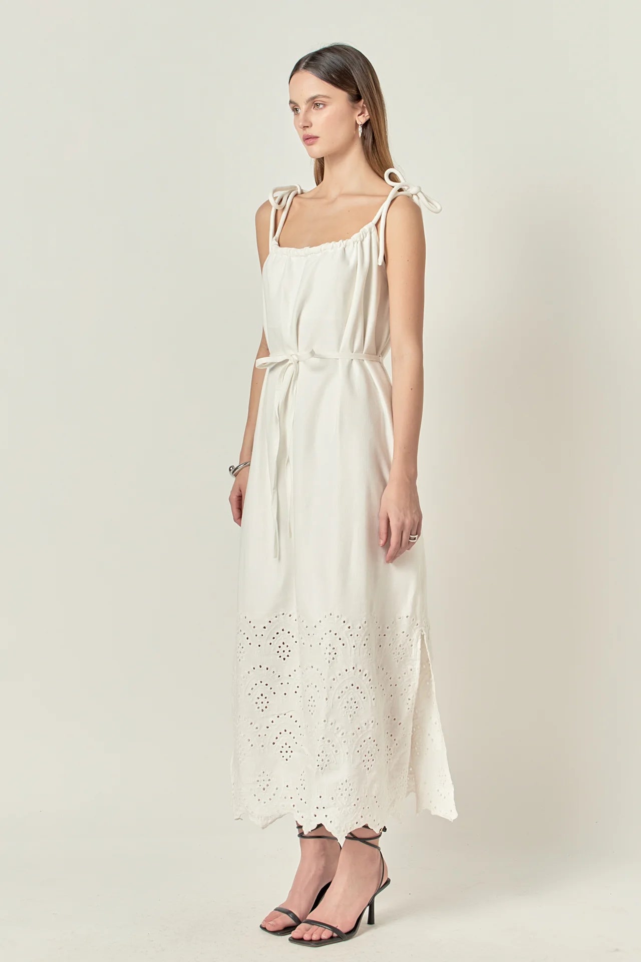 Linen Sleeveless Dress