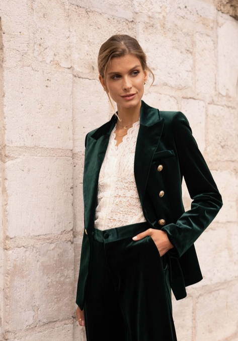 THE Velvet Blazer