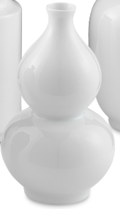 Imperial White Vases