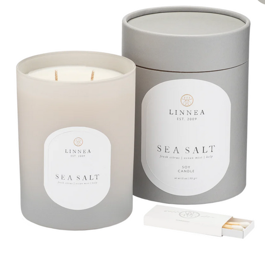 Sea Salt 2 Wick Candle