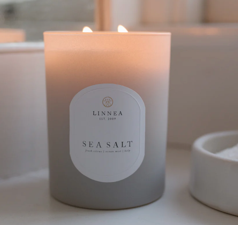 Sea Salt 2 Wick Candle