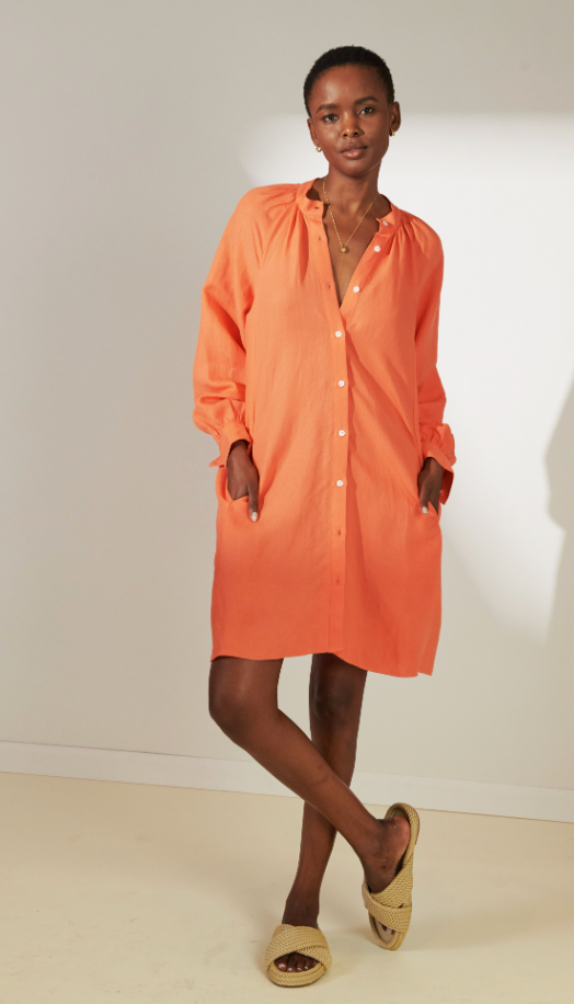 Meaza Button Up Dress