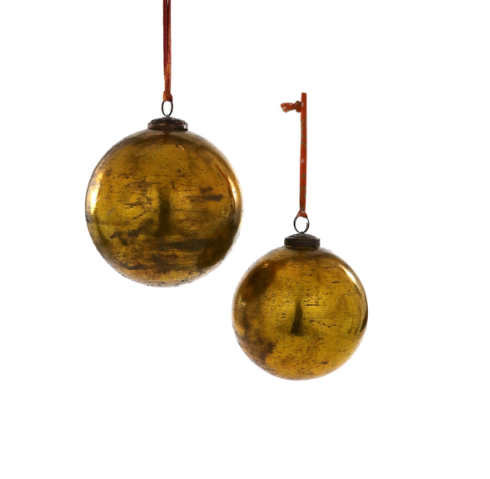 Mercury Glass Ornaments