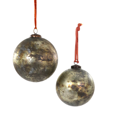 Mercury Glass Ornaments