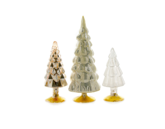 Glass Holiday Trees