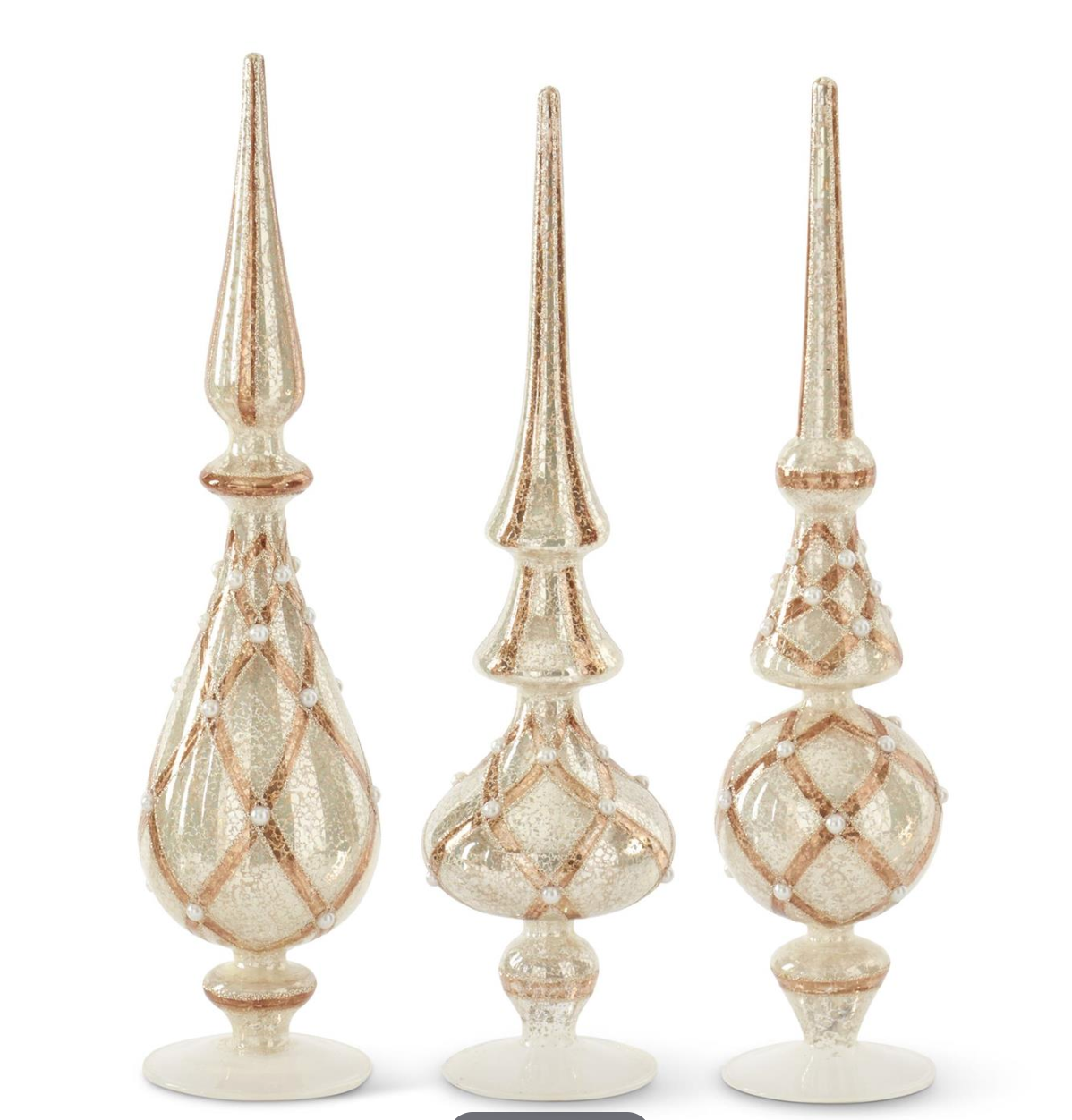 Mercury Glass Finials