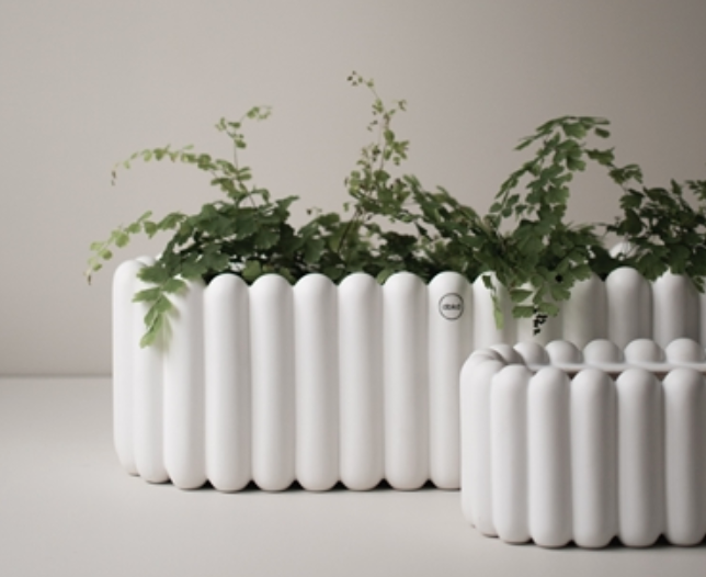 Mist Oval Pot/Planter