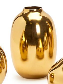 Gold Plated Vases