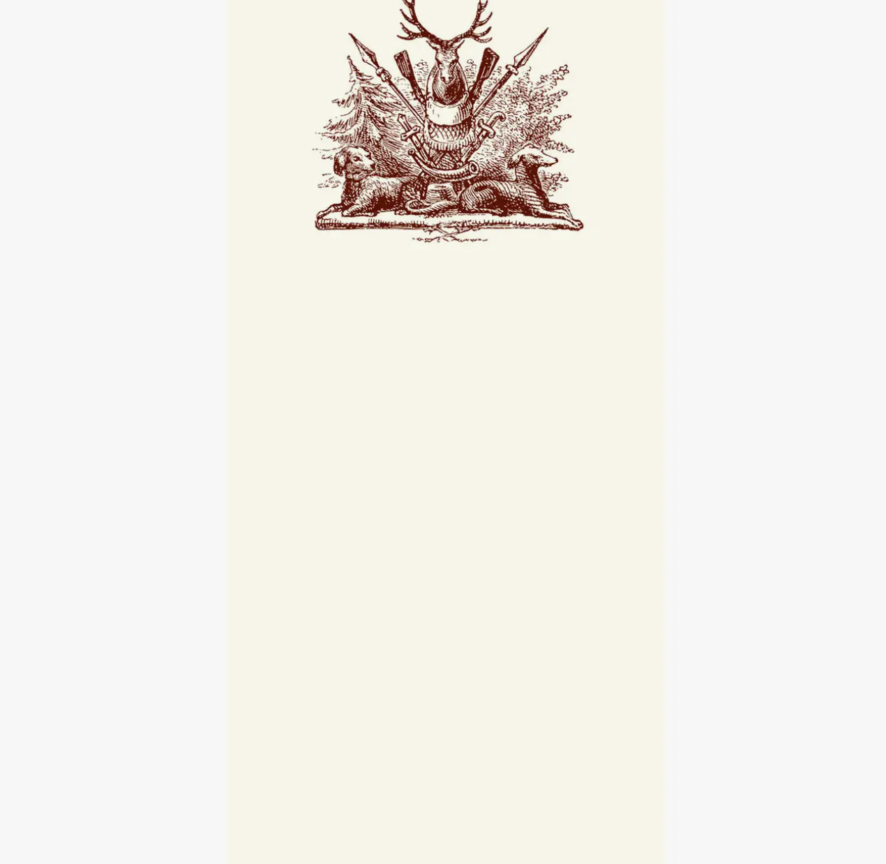 Hunting Crest Long Pad