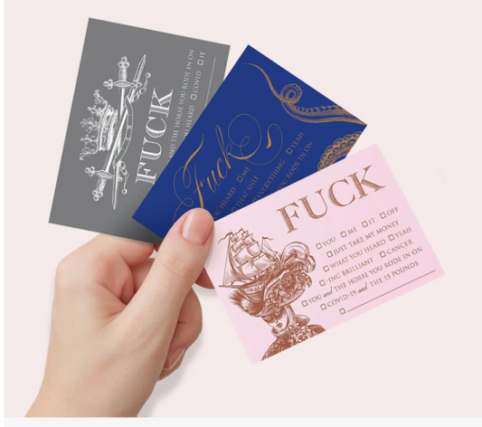 Fuck Trio Calling Cards
