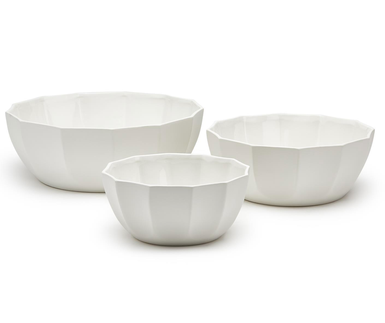 Octagonal Ceramic Bowls
