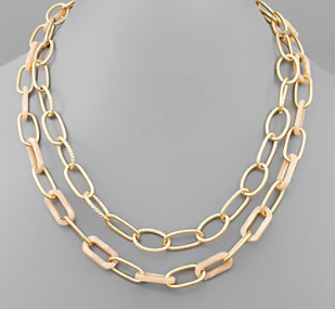 2 Layer Chain Necklace