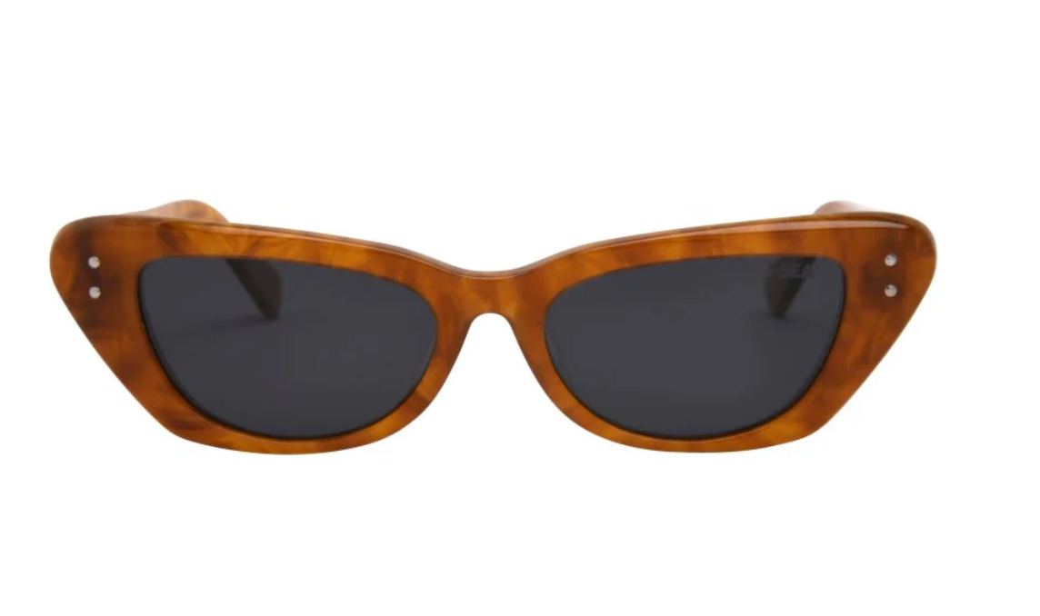 Astrid Amber/Smoke Sunglasses