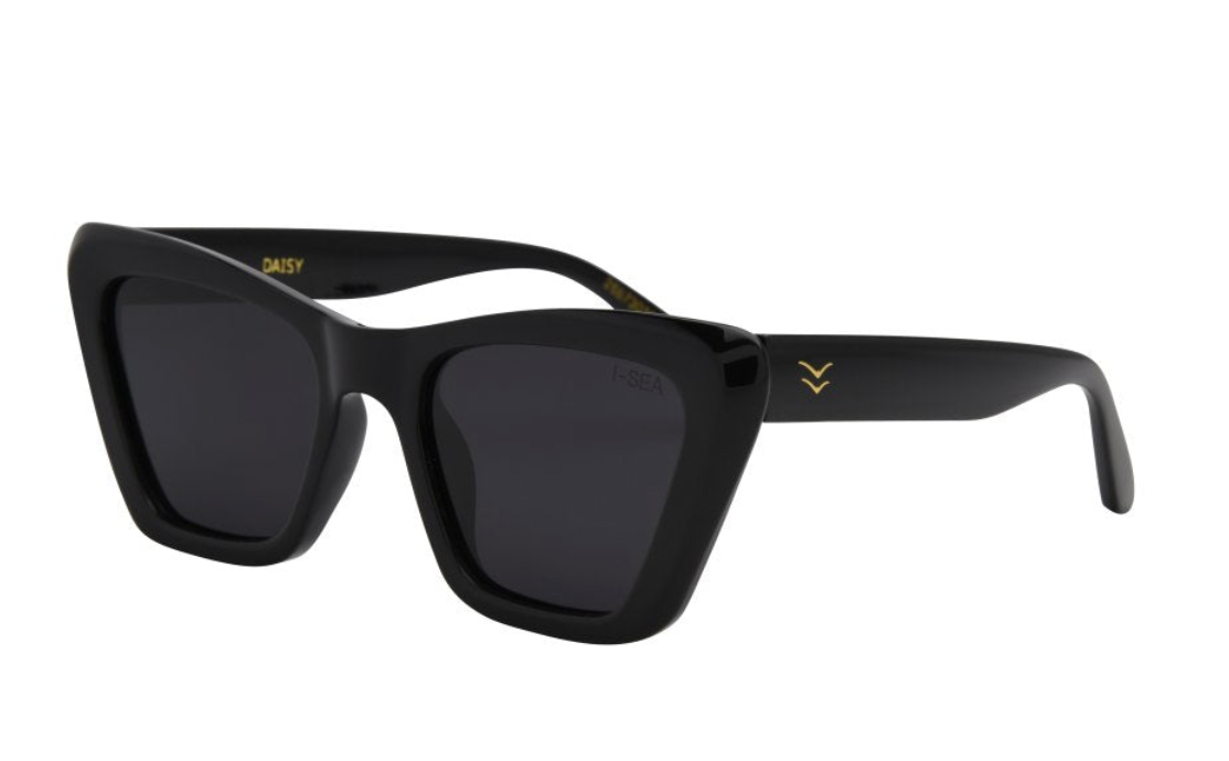 Daisy Black/Smoke Sunglasses