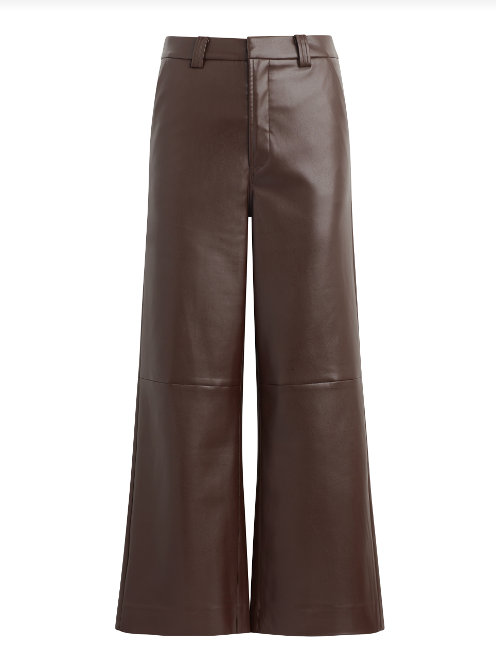 The Mia Vegan Leather Crop Trouser