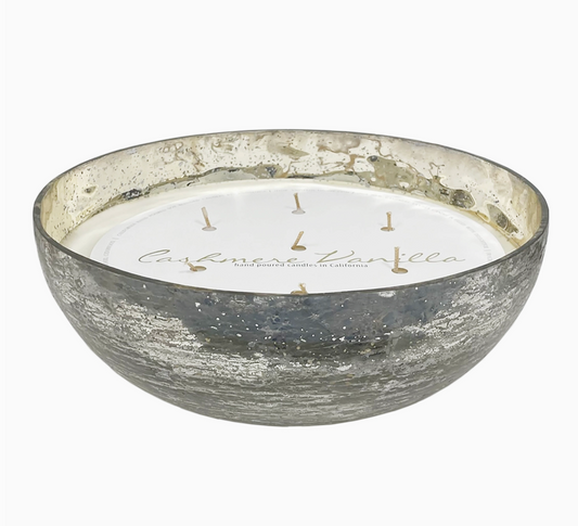 Cashmere Vanilla Mercury Candle Bowl