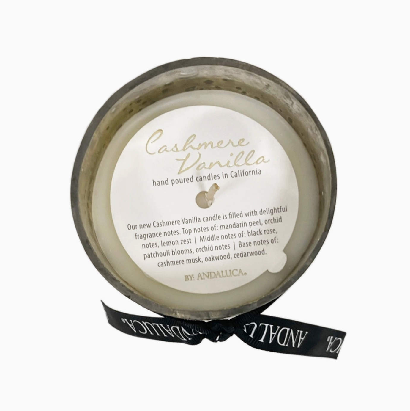 Cashmere Vanilla Mercury Candle Cup