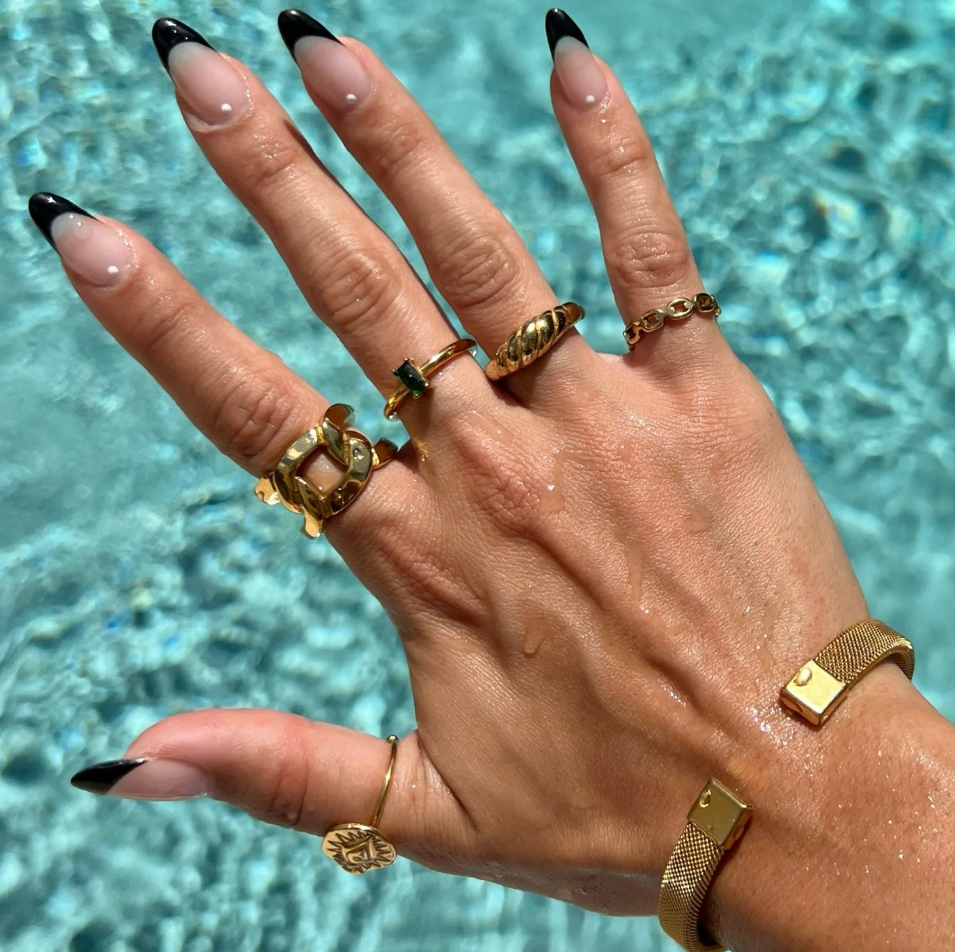 Wynn Mesh Cuff Bracelet