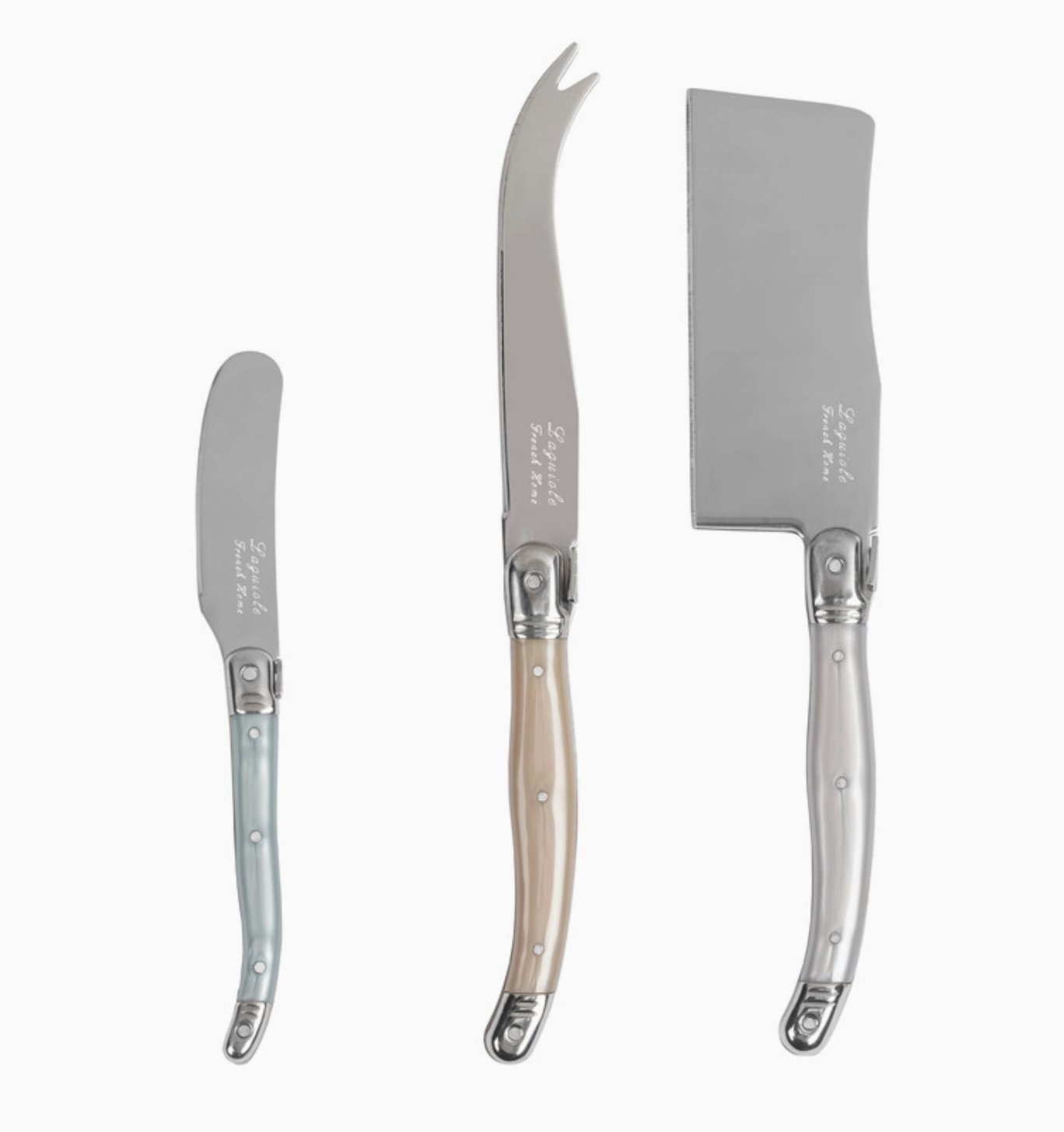 Laguiole Cheese Knife Set-Faux Ivory