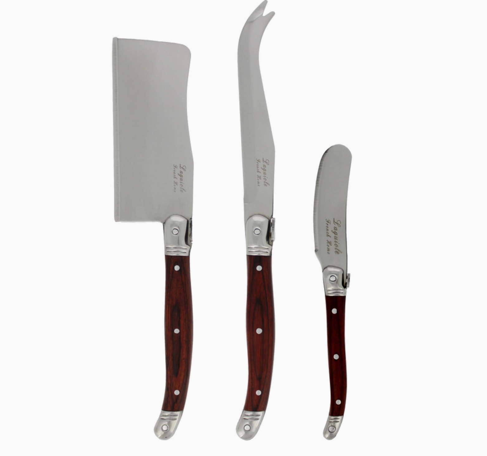 Laguiole Cheese Knife Set-Pakkawood