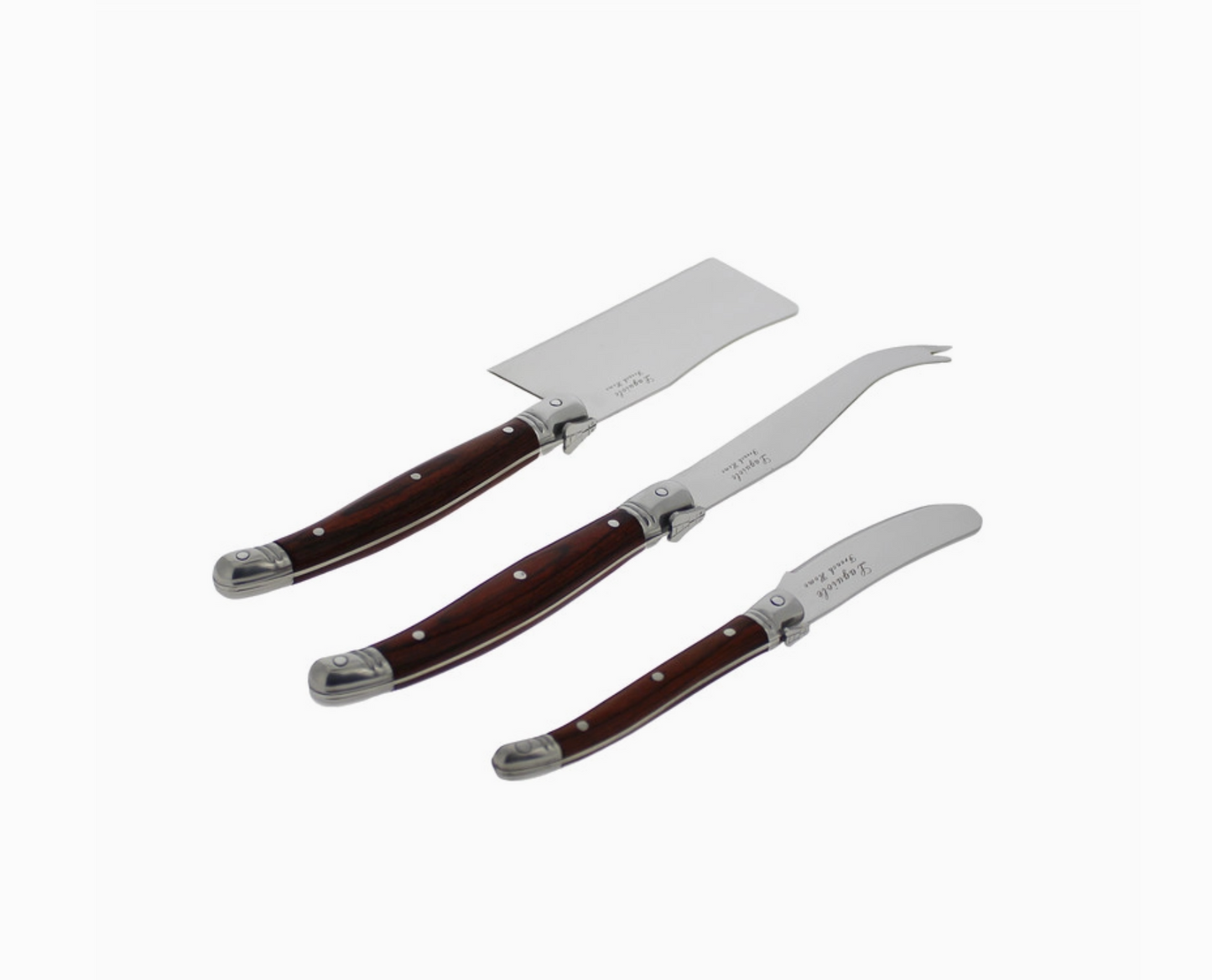 Laguiole Cheese Knife Set-Pakkawood