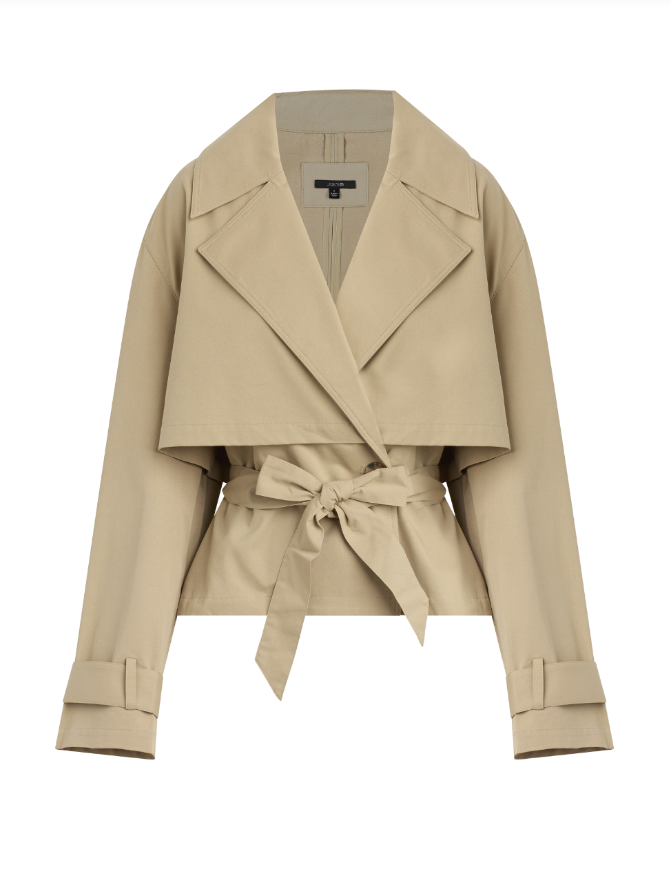 The Liz Cropped Trench Coat