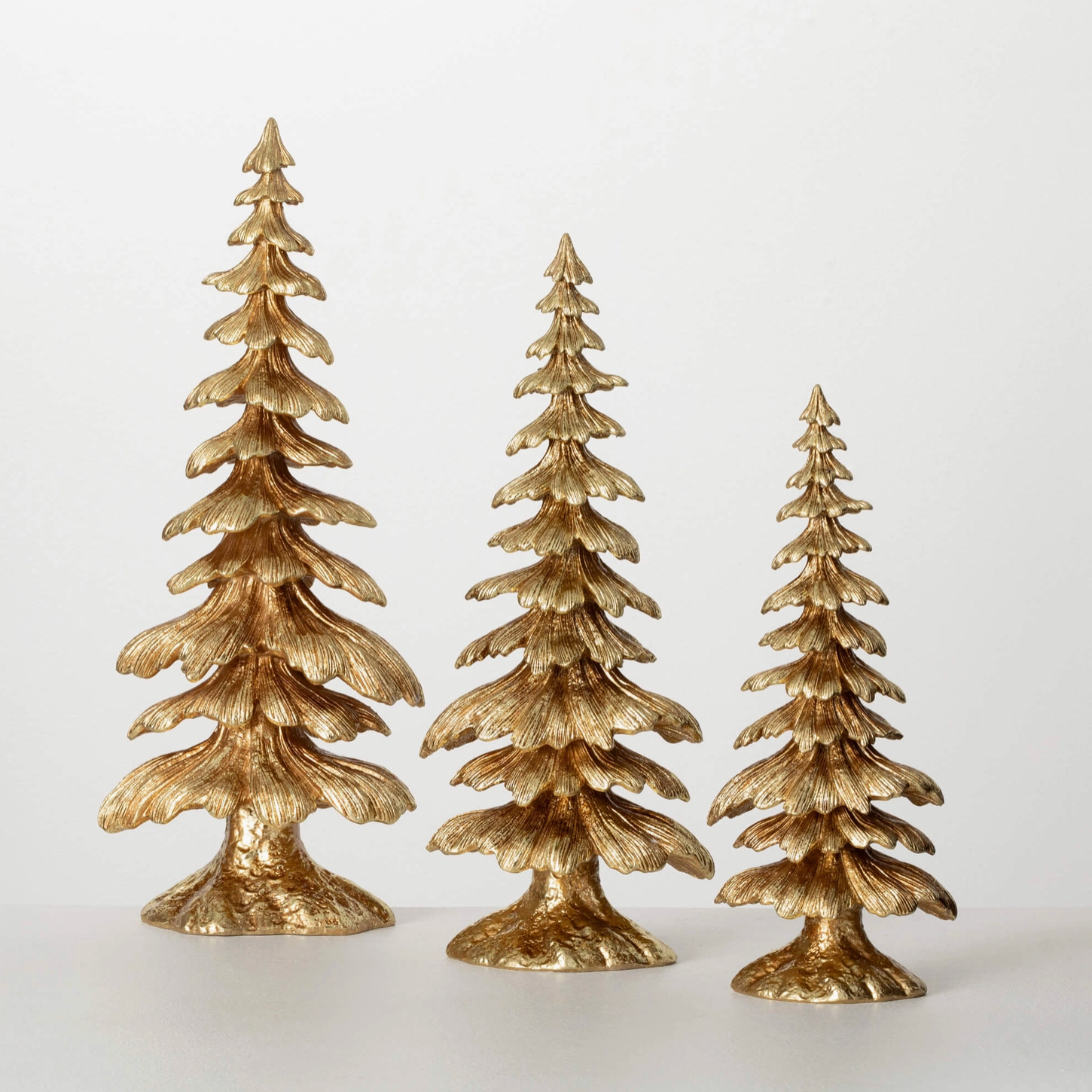 Ornate Gold Tabletop Trees
