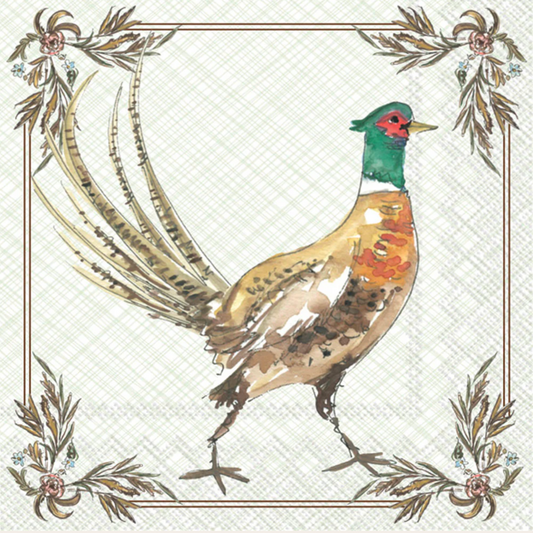 Pheasant Cocktail Napkins