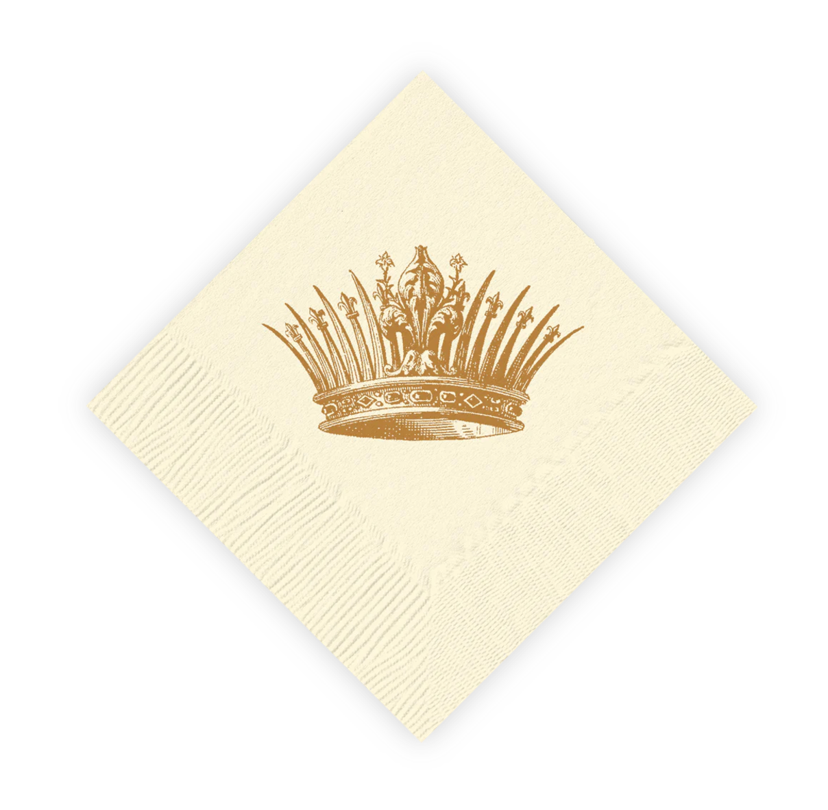 Crown Beverage Napkins